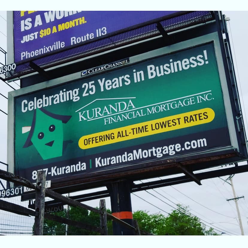 Kuranda Mortgage 25th Anniversary Billboard
